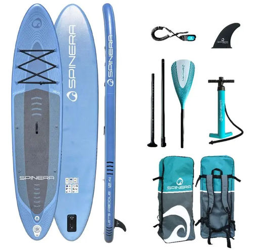SUP gonflable - Lets Paddle 12.4 - Spinera - allround / d'eau calme / débutant