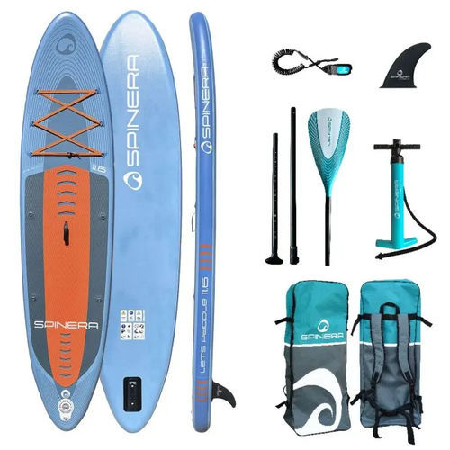 SUP gonflable - Lets Paddle 11.6 - Spinera - allround / d'eau calme / débutant