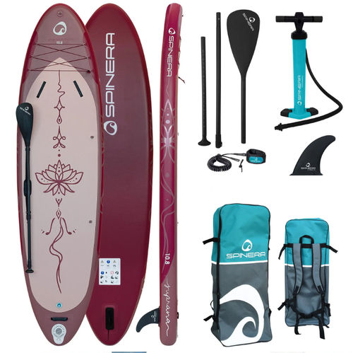 SUP gonflable - Suprana 10.8 - Spinera - allround / pour adulte / rose