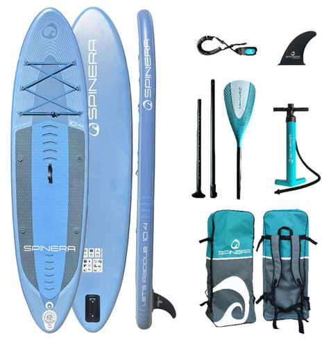 SUP gonflable - Lets Paddle 10.4 - Spinera - allround / pour adulte / bleu