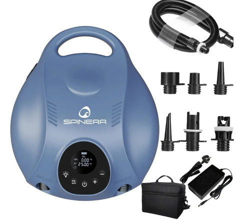 Gonfleur électrique - DS Pro - Spinera - pour stand-up paddle-board / pour bouée tractée / pour plateforme gonflable