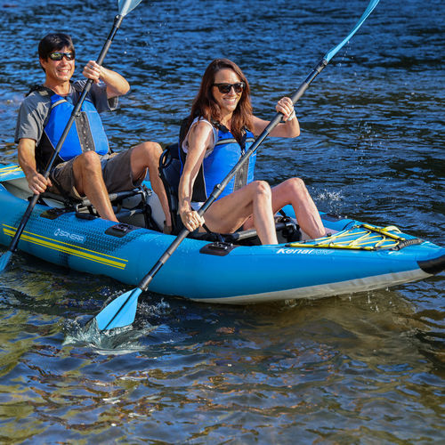 Kayak sit-on-top - Kenai 130 - Spinera - gonflable / de randonnée / de pêche