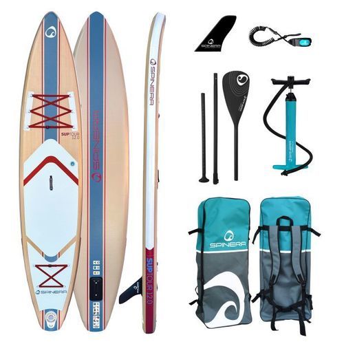 Stand-up paddle gonflable - Suptour 12.0 - Spinera - de randonnée / intermédiaire / expert