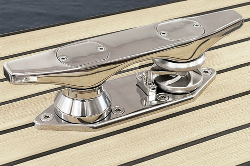 Taquet d'amarrage pour yacht - JOY B4C123H - Bonomi srl - pour voilier / plat / en acier inoxydable