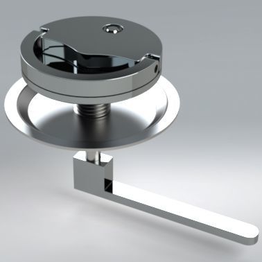 Loquet pour bateau - YLSA90IK - YACHT LUXURY STYLE - pour navire / à clef / à levier