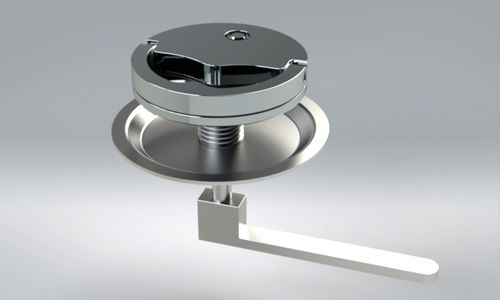 Loquet pour bateau - YLSA90MIK - YACHT LUXURY STYLE - pour navire / à clef / à levier