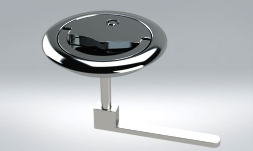 Loquet pour bateau - YLSA90FVK - YACHT LUXURY STYLE - pour navire / à came / à clef