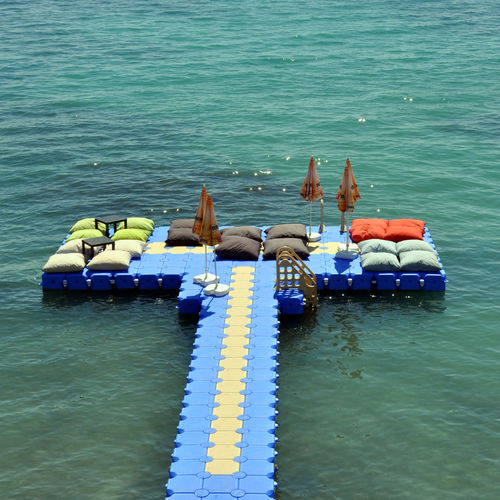 Ponton flottant - Oliver Dock - modulable / d'amarrage / pour marina
