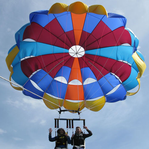 Parachute ascensionnel sur mesure - XXTREME 34.5 - CUSTOM CHUTES - pour vent fort / pour le lancement du bateau / 1-2 places