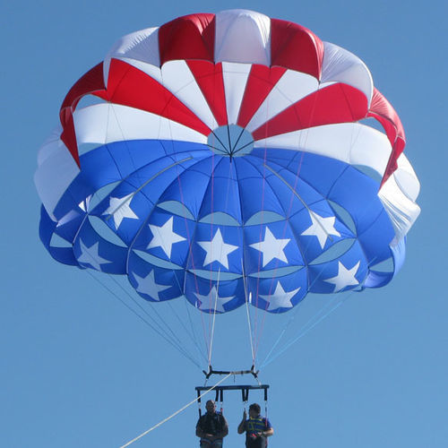 Parachute ascensionnel sur mesure - XXTREME 31.5 - CUSTOM CHUTES - pour vent fort / pour le lancement du bateau / 1-2 places