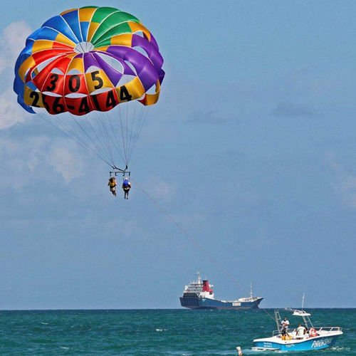 Parachute ascensionnel sur mesure - XXTREME 29.5 - CUSTOM CHUTES - pour vent fort / pour le lancement du bateau / 1-2 places