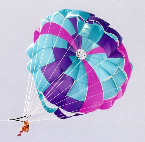 Parachute ascensionnel pour le lancement sur la plage - 30ft Trade - CUSTOM CHUTES - 1-2 places / 1 place
