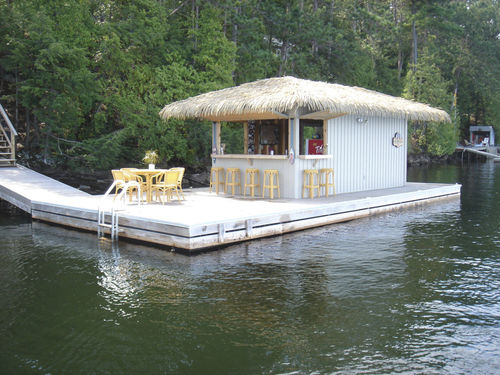 Ponton flottant - R & J Machine - d'amarrage / pour marina / en aluminium