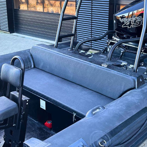 Banquette pour bateau pneumatique - Tornado Boats International ApS - noire