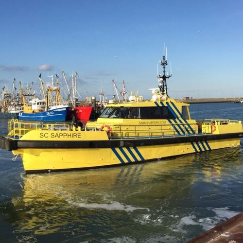 Bateau de transport de personnel - SC SAPPHIRE - SIMA SHIPSALES BV - bateau pilote / in-bord