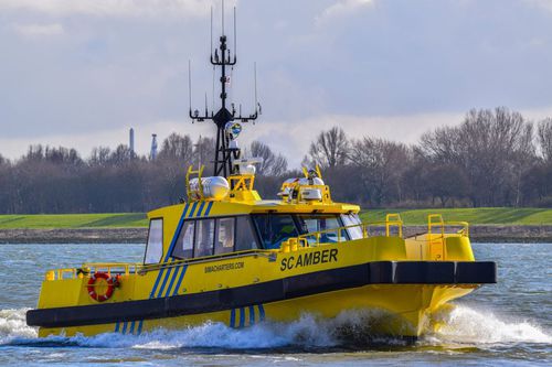 Bateau de transport de personnel - SC AMBER - SIMA SHIPSALES BV - bateau pilote / in-bord