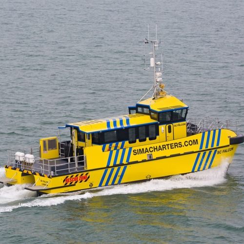 Bateau de transport de personnel - SC FALCON - SIMA SHIPSALES BV - bateau pilote / catamaran / in-bord IPS-drive
