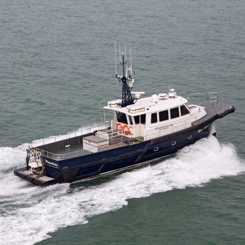 Bateau de transport de personnel - BLUE WHALE - SIMA SHIPSALES BV - bateau pilote / in-bord hydrojet