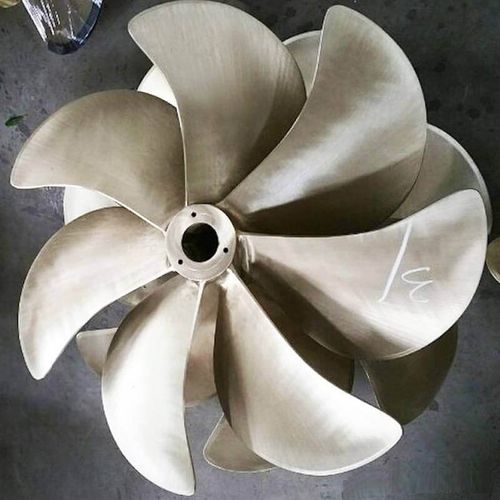 Hélice pour navire - Fountom Marine - à pas fixe / ligne d'arbre / 7 pales
