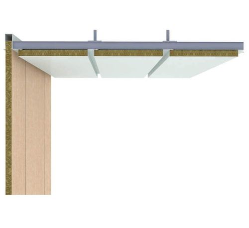 Panneau sandwich pour aménagement de navire - Fountom Marine - pour plafond de navire / aluminium / en acier