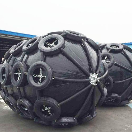 Pare-battage portuaire - Fountom Marine - pour ponton / pour plate-forme / cylindrique