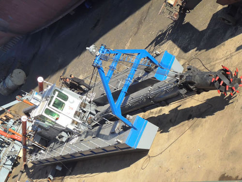 Navire spécial drague suceuse à désagrégateur - Sand  - Qingzhou Yongsheng dredging equipment.co.ltd - catamaran