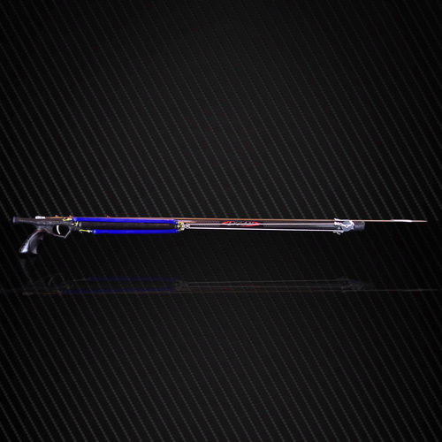 Arbalète de chasse sous-marine à sandow - LYCAN INVERT ROLLER - BleuTec - en carbone