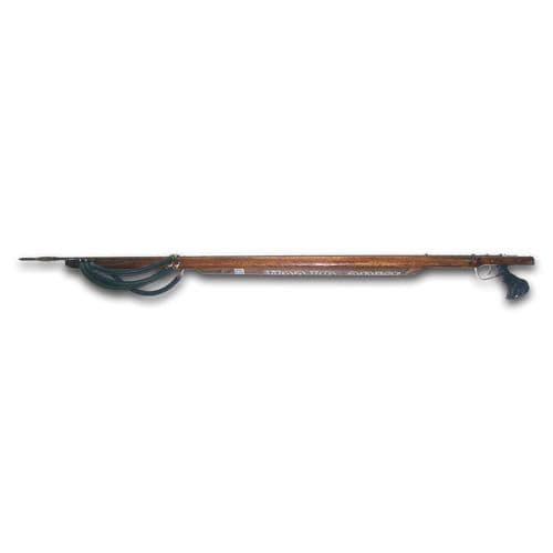 Arbalète de chasse sous-marine à sandow - Razor - BlueGreen - en teck