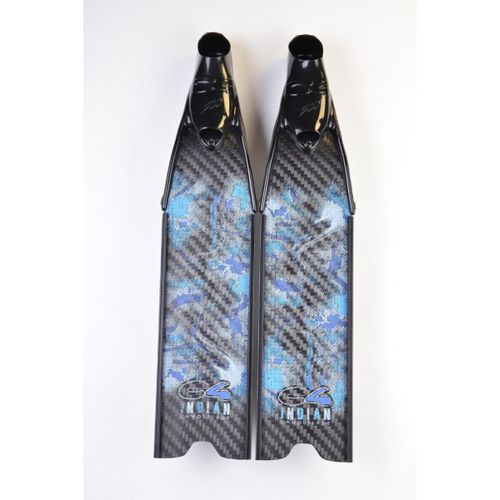 Palme de chasse sous-marine - C4 - INDIAN CAMO OCEAN - Maverick America LLC (C4 USA) - en carbone / chaussante
