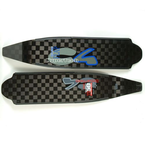 Palme de chasse sous-marine - C4 BLUE FLAP HT - Maverick America LLC (C4 USA) - en carbone / chaussante