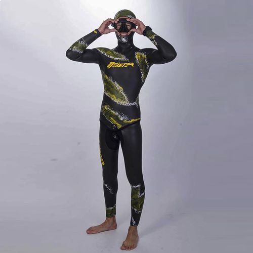 Combinaison De Chasse Sous-Marine Cressi 7mm - Noir - Taille 2X-Large/6 (Boîte Ouverte)