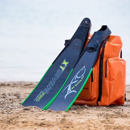 Palme de chasse sous-marine - PTERYX SPEARFIN - Xt Diving Pro - en carbone / chaussante / noire
