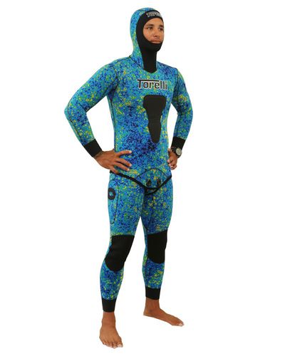 Combinaison en néoprène de chasse sous-marine - UNIVERSE  - TORELLI SPEARFISHING (AUSTRALIA) - à cagoule / deux pièces / 3,5 mm