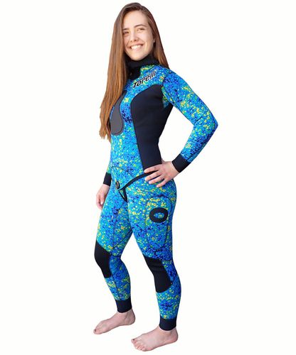 Combinaison en néoprène de chasse sous-marine - UNIVERSE - TORELLI SPEARFISHING (AUSTRALIA) - à cagoule / deux pièces / 3,5 mm