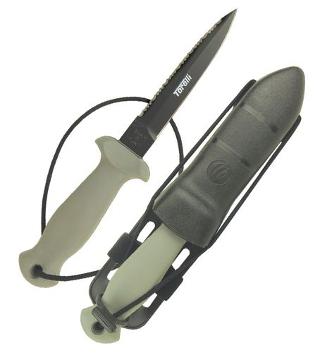 Couteau de plongée - CLASSIC - TORELLI SPEARFISHING (AUSTRALIA) - à lame double tranchant / de pêche / de poche