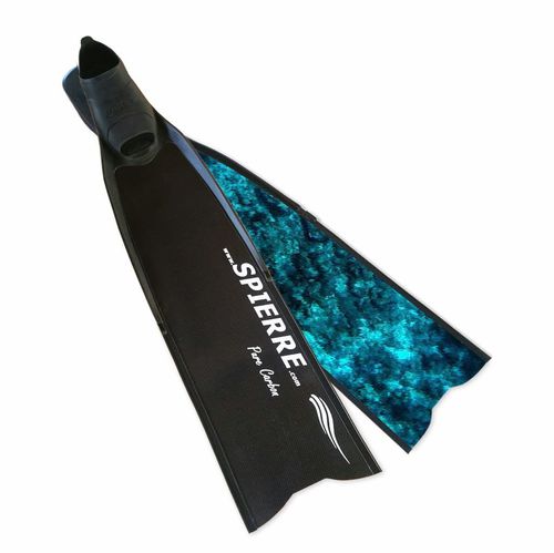 Palme de chasse sous-marine - BLUEWATER - Spierre - en carbone / chaussante