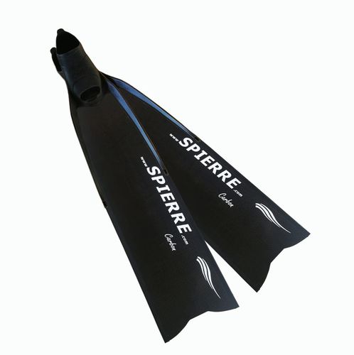 Palme de chasse sous-marine - Spierre - en carbone / chaussante