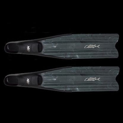 Palme de chasse sous-marine - Hatch Customs - en plastique / chaussante