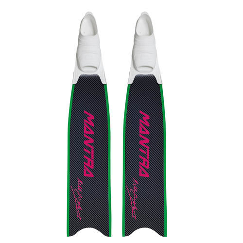 Palme de chasse sous-marine - Mantra Custom - Cetma Composites Srl - pour l'apnée / en carbone / chaussante
