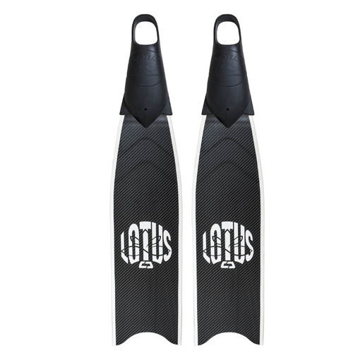 Palme pour l'apnée - Lotus  - Cetma Composites Srl - en caoutchouc / en carbone / chaussante