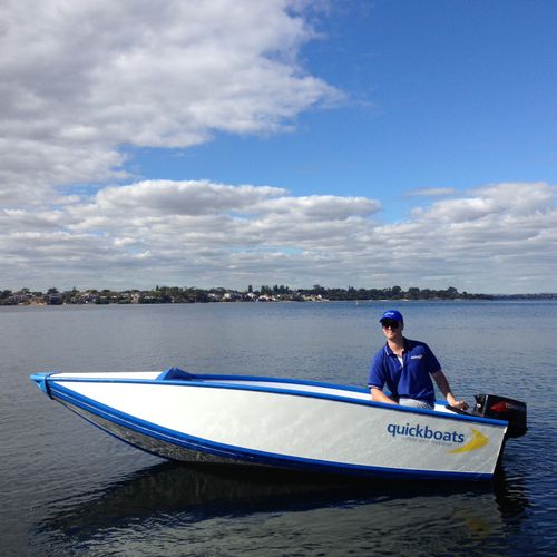 Barque hors-bord - 3.7m Adventurer - Quickboats - pliable / open / de pêche