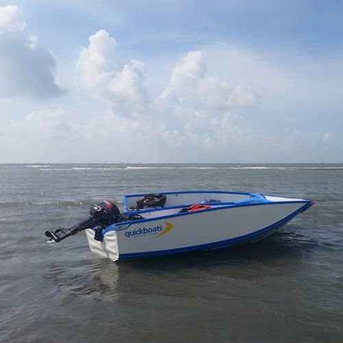 Barque hors-bord - 3.1m Weekender - Quickboats - pliable / open / de pêche