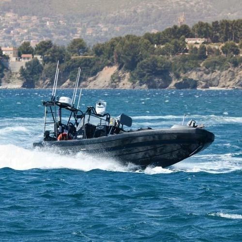Bateau de surveillance - Remorina - SIREHNA - coque rigide / USV