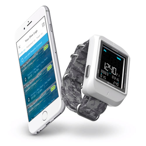Ordinateur de plongée montre bracelet - COSMIQ+ - Deepblu Inc. - nitrox / pour l'apnée / transmission sans fil des informations