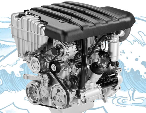 Moteur in-bord - MR704LH  - LVM - VM motori - diesel / plaisance / injection directe