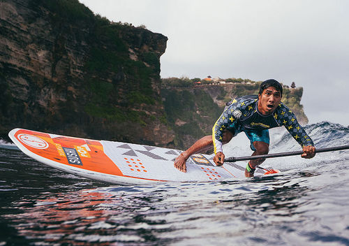 SUP de vagues - Sushi Pop | 9.0 x 140 L - Fool Moon - en carbone