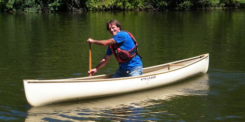 Canoë de randonnée - Echo - Esquif International Inc. - monoplace / pour adulte / vert