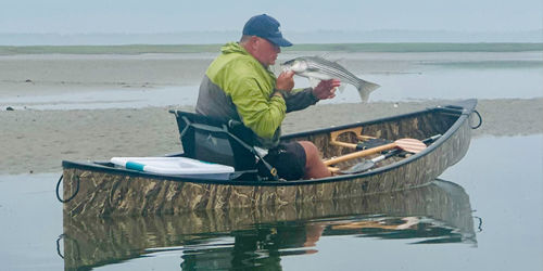 Canoë de randonnée - Scout - Esquif International Inc. - de pêche / monoplace / pour adulte