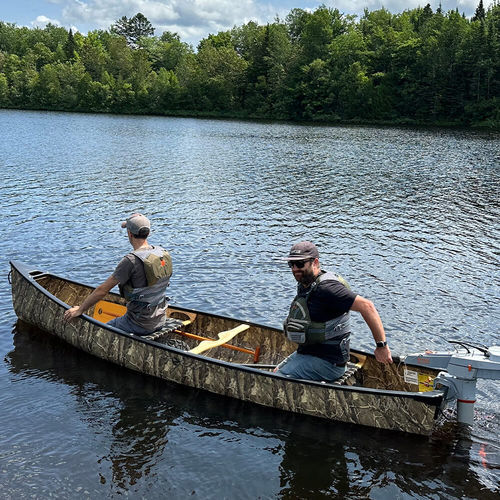 Canoë de chasse - The Mallard - Esquif International Inc. - de pêche / 2 places / pour adulte