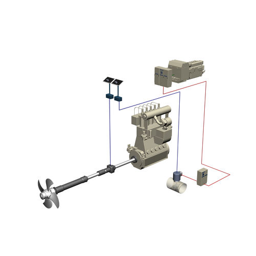 Système de propulsion pour navire - DIRECT DRIVEN - Brunvoll - hélice à pas variable contrôlable / ligne d'arbre